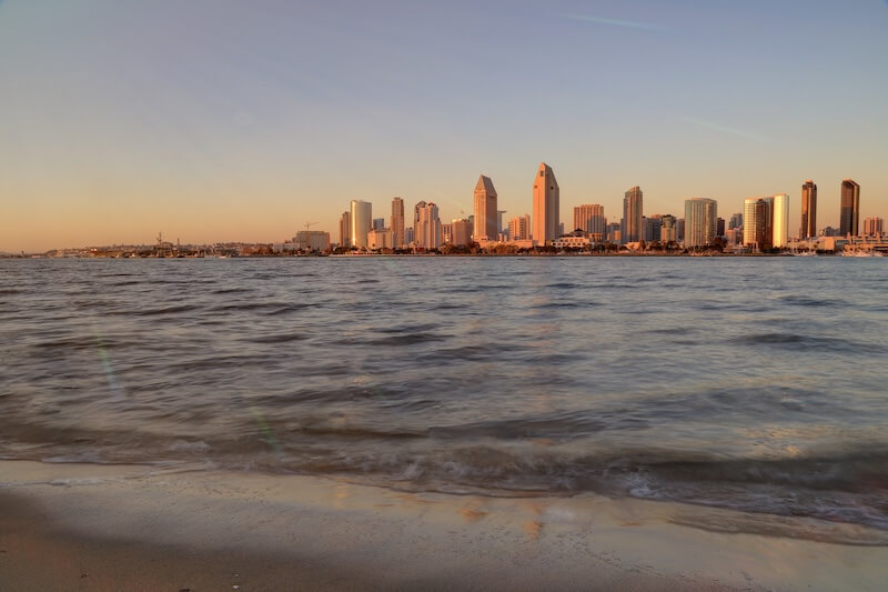 Sunrise over San Diego showing the promise that comes with a new day and new year when selling a business