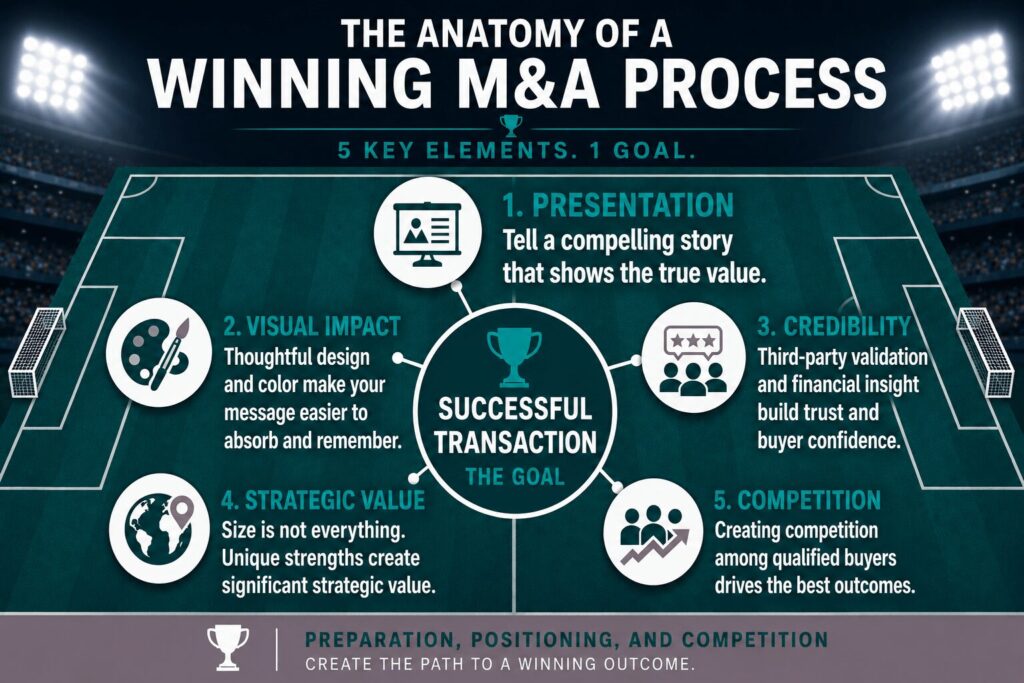 Anatomy of a Winning M&A Process Infographic